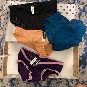 Size Large Adore Me Panties New with Tags